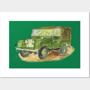 seris one Land rover Posters and Art